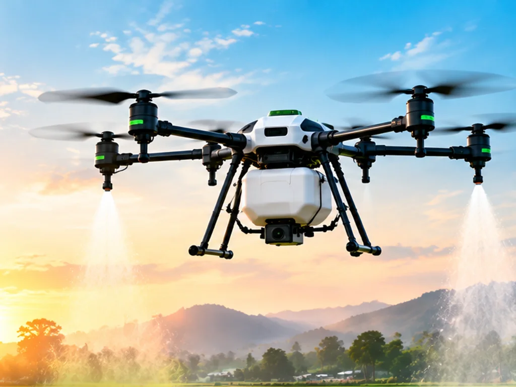 Kisan V10 Spraying Drone (10 L)